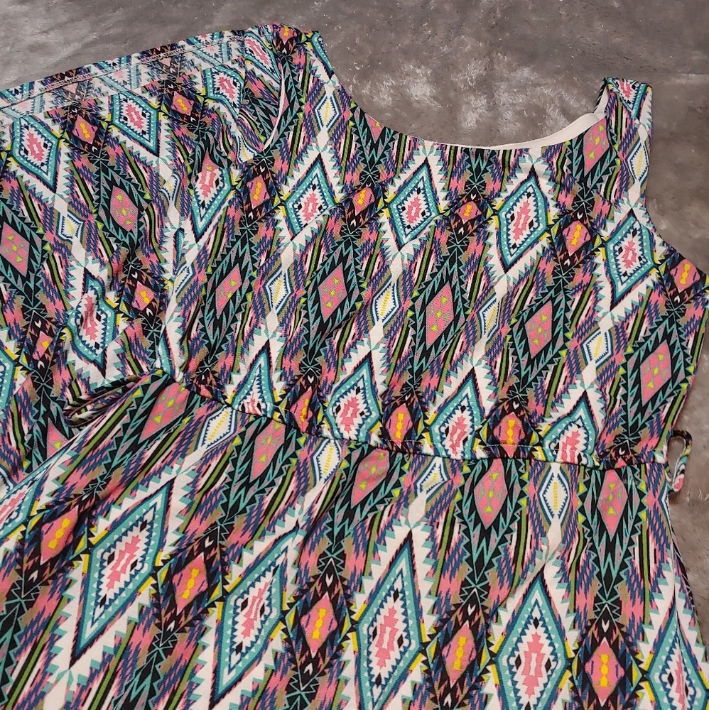 Long, Colorful Dress